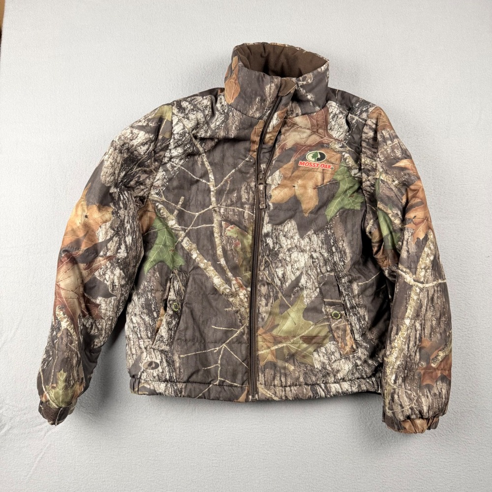 Mossy Oak Kids Break Up Camo Insulated Jacket TKF-B740BU Brown Kids Medium 8